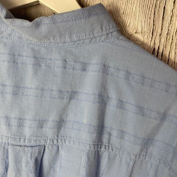 The Territory Ahead Silk Cotton Blend Long Sleeve Button Down Size XL  143 - Picture 8 of 9